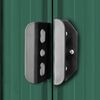 vidaXL Abri de stockage pour jardin Métal Vert 204 x 132 x 186 cm