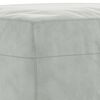 vidaXL Ensemble de canap&eacute;s 3 pcs gris clair velours