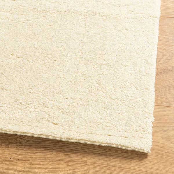 vidaXL Tapis HUARTE &agrave; poils courts doux et lavable cr&egrave;me 200x280 cm