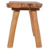 vidaXL Banc de jardin 80 cm Bois de teck massif