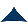 vidaXL Voile de parasol Tissu Oxford triangulaire 5x7x7 m bleu