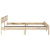 vidaXL Cadre de lit sans matelas bois de manguier massif 200 cm