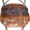 vidaXL Tabouret de bar Bois de r&eacute;cup&eacute;ration massif
