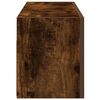 vidaXL Armoire murale de bain ch&ecirc;ne fum&eacute; 80x25x30 cm bois d'ing&eacute;nierie