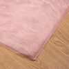 vidaXL Tapis en fausse Tafalla Rose 60 x 110 cm Polyester