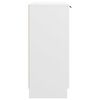 vidaXL Buffet Blanc 90,5x30x70 cm Bois d'ing&eacute;nierie