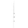 vidaXL T&ecirc;te de lit blanc 100 cm bois massif de pin