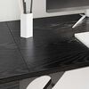 vidaXL Bureau d'ordinateur avec tiroir Ch&ecirc;ne noir 131 x 48 x 75 cm