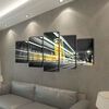 Set de toiles murales imprim&eacute;es London Big Ben 100 x 50 cm