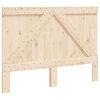 vidaXL T&ecirc;te de lit 140x104 cm bois massif de pin
