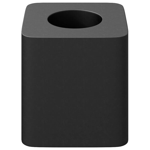 vidaXL Support de tiroir 2 pcs Noir 15 x 15 x 15mm Copolym&egrave;re PP