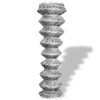 vidaXL Cl&ocirc;ture &agrave; mailles losang&eacute;es Acier galvanis&eacute; 25x1,5 m Argent&eacute;