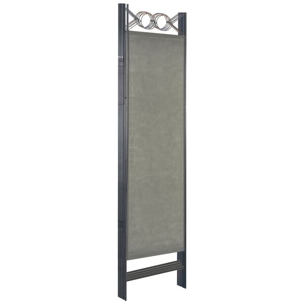 vidaXL Cloison de s&eacute;paration 6 panneaux Anthracite 240 x 180 cm