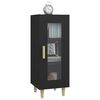 vidaXL Buffet Noir 34,5x34x90 cm Bois d'ing&eacute;nierie