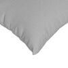 vidaXL Coussins de canap&eacute; 2 pcs Gris nuage 60 x 60 cm tissu
