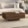 vidaXL Table basse Ch&ecirc;ne marron 85x55x31 cm Bois d'ing&eacute;nierie