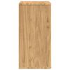 vidaXL Armoire murale de salle de bain avec &eacute;tag&egrave;re FLORO Cire marron