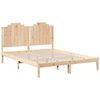vidaXL Cadre de lit extra long sans matelas 140x210 cm bois massif