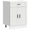 vidaXL Armoire de cuisine Porto blanc bois d'ing&eacute;nierie