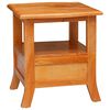 vidaXL Table de chevet avec tiroir Naturel 40 x 40 x 45,5 cm