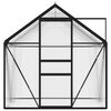 vidaXL Serre Anthracite Aluminium 2,47 m&sup2;