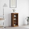 vidaXL Buffet LED Bois ancien 41 x 37 x 100 cm Bois d'ing&eacute;nierie
