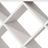 vidaXL &Eacute;tag&egrave;re &agrave; vin 2 pcs Blanc 62 x 25 x 62 cm Pin massif