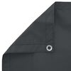 vidaXL &Eacute;cran de balcon Noir 90 x 200 cm Oxford alu enduit de PU
