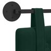 vidaXL T&ecirc;te de lit suspendue Vert fonc&eacute; 150 x 55 x 5 cm Velours