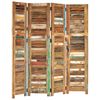 vidaXL Cloison de s&eacute;paration 168 cm Bois massif de r&eacute;cup&eacute;ration