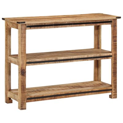 vidaXL Table console 100x35x75 cm bois de manguier massif