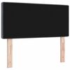 vidaXL T&ecirc;te de lit Gris fonc&eacute; 90 cm Velours