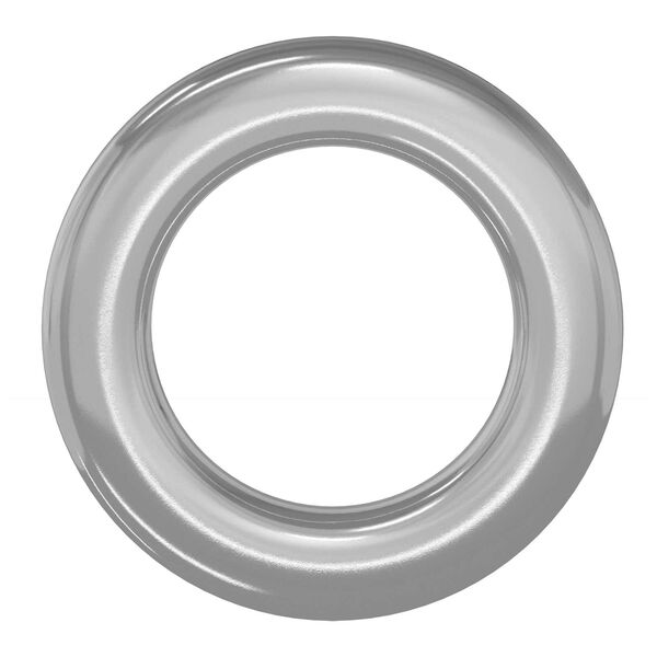 vidaXL Rondelles 2 pcs Argent&eacute; 10 x 10 x 0,8 mm Fer