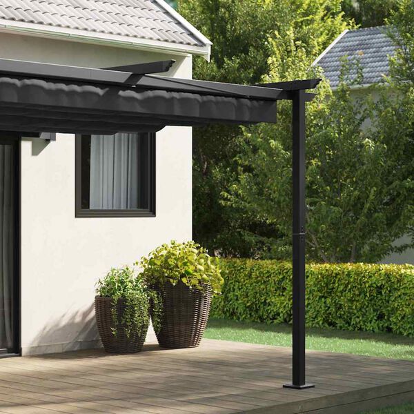 vidaXL Pavillon Anthracite 300 x 300 x 200 cm Polyester