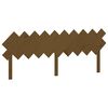 vidaXL T&ecirc;te de lit Marron miel 196x3x80,5 cm Bois massif de pin