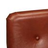 vidaXL Chaise cabriolet marron cuir véritable