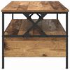 vidaXL Table basse Bois ancien 100 x 51 x 45 cm Bois d'ingénierie