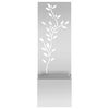 vidaXL &Eacute;cran de confidentialit&eacute; de jardin Argent&eacute; 50 x 32 x 150 cm