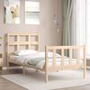 vidaXL Cadre de lit sans matelas 90x200 cm bois de pin massif