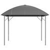 vidaXL Belv&eacute;d&egrave;re avec toit arqu&eacute; 3x3 m Anthracite