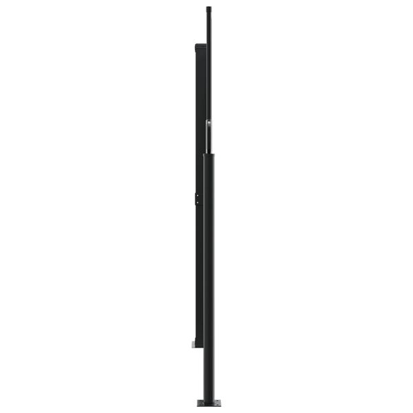 vidaXL Auvent lat&eacute;ral r&eacute;tractable marron 160x600 cm