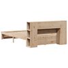 vidaXL Lit biblioth&egrave;que sans matelas 140x200 cm bois massif de pin