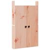 vidaXL Porte de cuisine 2 pcs Marron 50 x 9 x 82 cm douglas massif