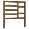vidaXL T&ecirc;te de lit Marron miel 81x4x104 cm Bois massif de pin