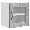 vidaXL Armoire de cuisine avec porte 2 pcs Gris Sonoma 40 x 31 x 40 cm