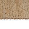 vidaXL Tapis tiss&eacute; &agrave; la main Jute 120 x 180 cm Naturel