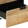 vidaXL Tables de chevet 2 pcs 40x33x46 cm bois de manguier solide
