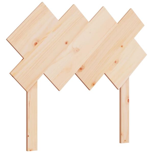 vidaXL T&ecirc;te de lit 92x3x81 cm Bois massif de pin