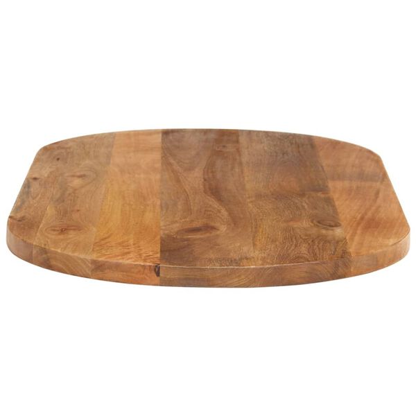 vidaXL Dessus de table 110x40x2,5 cm ovale bois massif de manguier