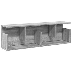 vidaXL Armoire murale 100x20x30 cm sonoma gris bois d'ing&eacute;nierie